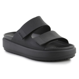 Crocs Brooklyn Luxe Sandal W 209586-060 žabky černý 1