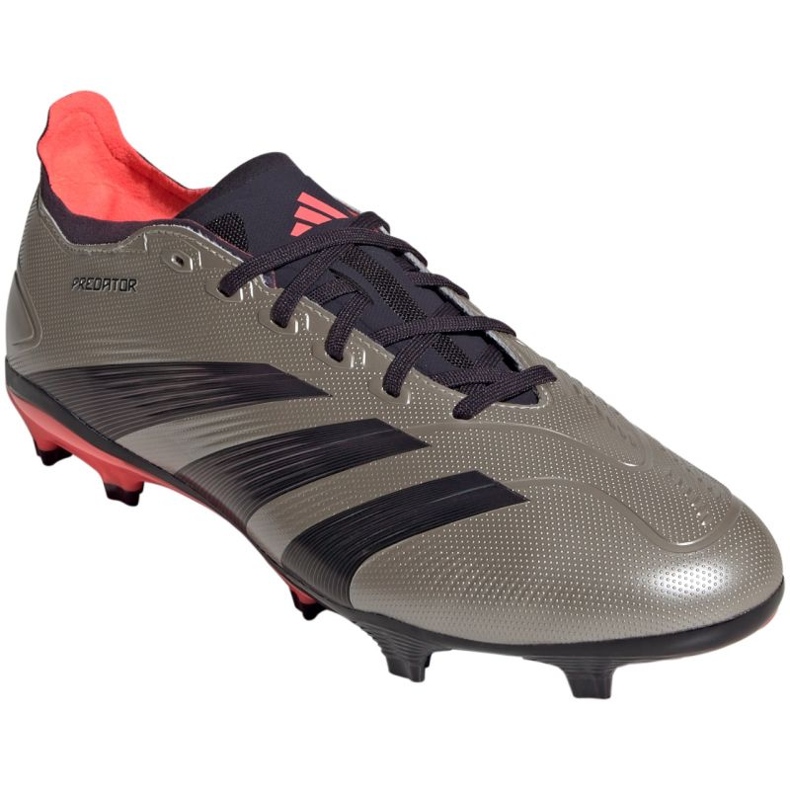 Kopačky Adidas Predator League Fg IF6349 stříbrný 1