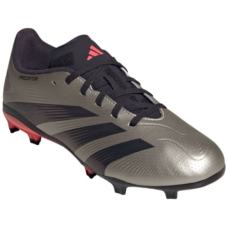 Kopačky Adidas Predator League Fg IF6354 stříbrný 1