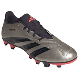 Kopačky Adidas Predator Club FxG IF6341 stříbrný 1