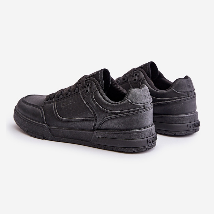 Pánské nízké tenisky Big Star OO174670 HI-POLY System Black černý 2