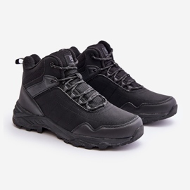 Zateplené lehké pánské turistické boty McBraun, černé černá 1 Zateplené lehké pánské turistické boty McBraun, černé černá 1