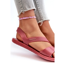 Dámské sandály s třpytkami 82429 Ipanema Vibe Sandal Fem Pink růžový 3 Dámské sandály s třpytkami 82429 Ipanema Vibe Sandal Fem Pink růžový 3