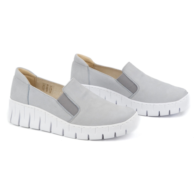 WASAK Dámská kožená posuvná bota 0721W modrá modrý 2