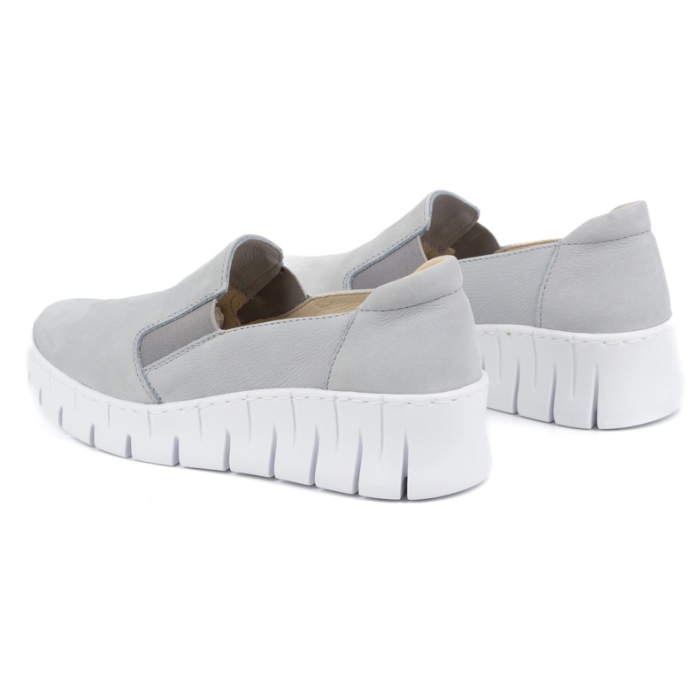 WASAK Dámská kožená posuvná bota 0721W modrá modrý 3