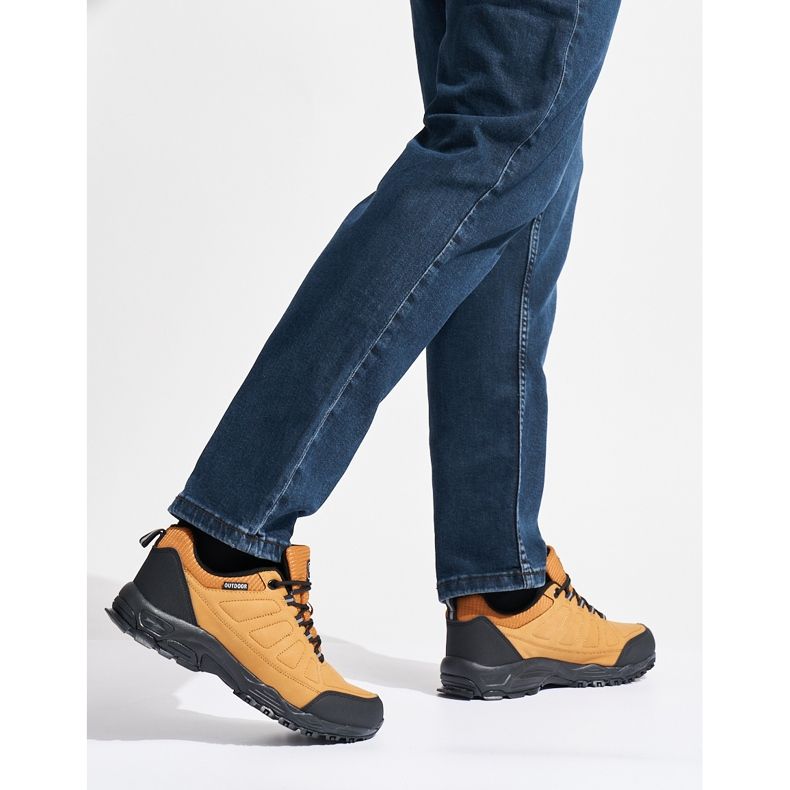 Černé pánské trekové boty Dk černý 2