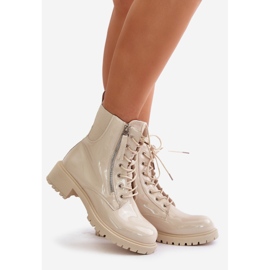 Patent Worker Holinky se zipem, zateplené béžové Ravanthia béžový 1