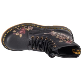 Dr. Martens boty Dr Martens 1460 Decayed Roses DM32070001 černá 2