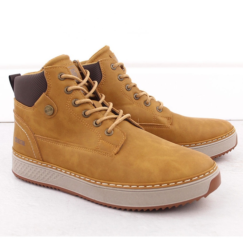 Pánské vysoké černé tenisky Big Star OO174561 černá 1