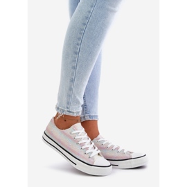 Dámské tenisky zdobené flitry Multicolor Nolrina vícebarevný 1