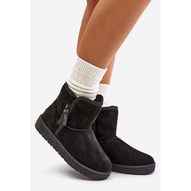 Dámské sněhule Big Star OO274A163 Černé černá 1