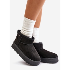 Nízká platforma sněhule Big Star OO274A099 Černá černý 1