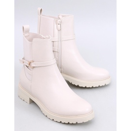 Klasické dámské Chelsea boots Royle Beige béžový 1