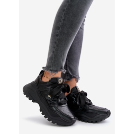 Dámské kožené tenisky černé CheBello 4583 černý 1