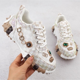 Boty Potocki, bohatě zdobené 16324 WOL275B vícebarevný 1