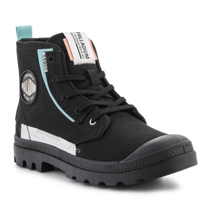 Boty Palladium Pampa Underlayer 99183-008-M Černé černý 1