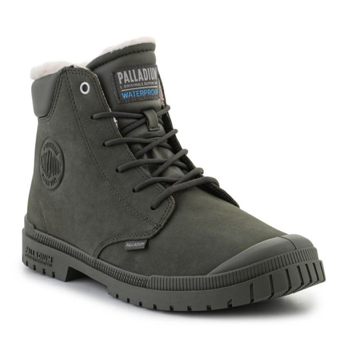 Palladium SP20 Cuff Leather Waterproof Wl U 79067-325-M Olive Noční boty zelená 1