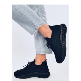 Ponožkové sportovní boty Neam Black - Inello černá 2 Ponožkové sportovní boty Neam Black - Inello černá 2