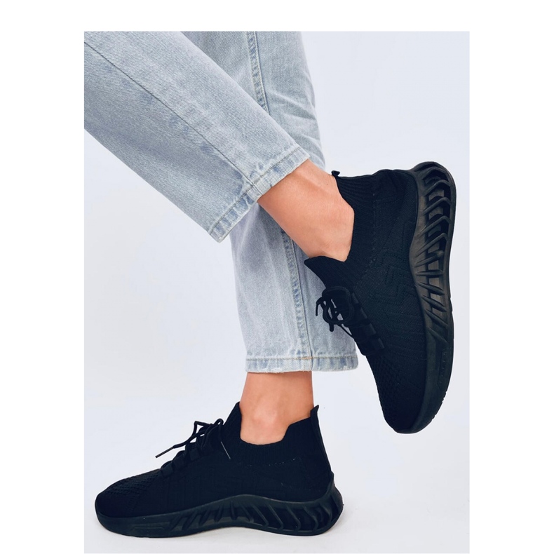 Ponožkové sportovní boty Neam Black - Inello černá 2 Ponožkové sportovní boty Neam Black - Inello černá 2