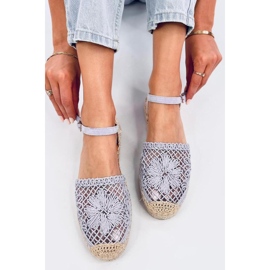 Prolamované espadrilkové sandály Premat Purple - Inello fialová 1