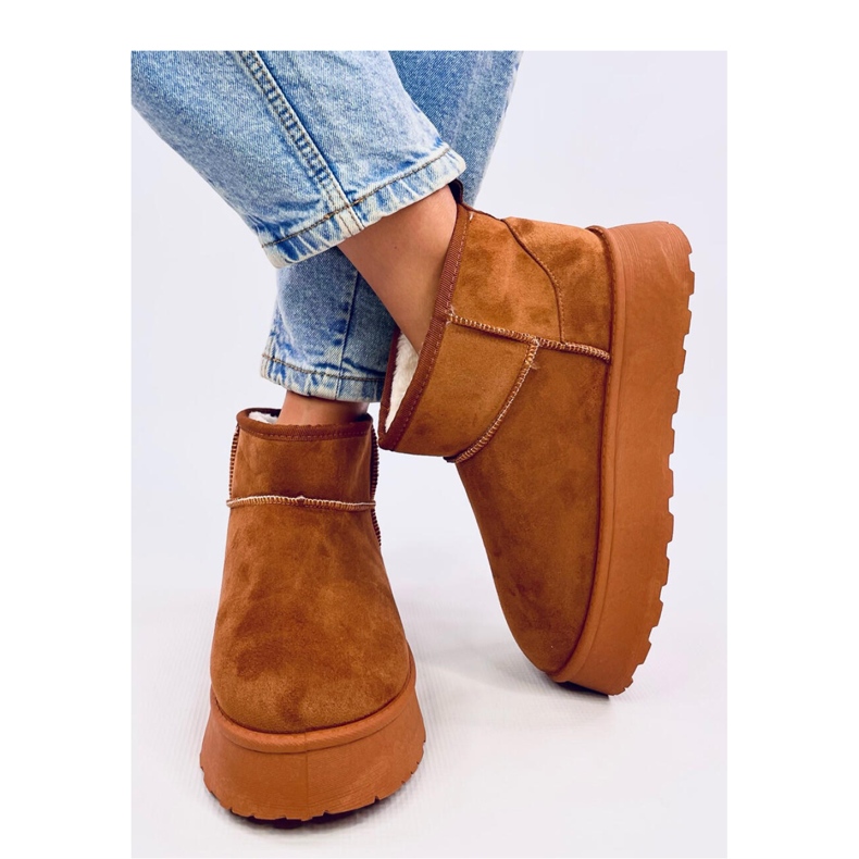 Rodmans Camel - Krátké boty na platformě Inello hnědý 1