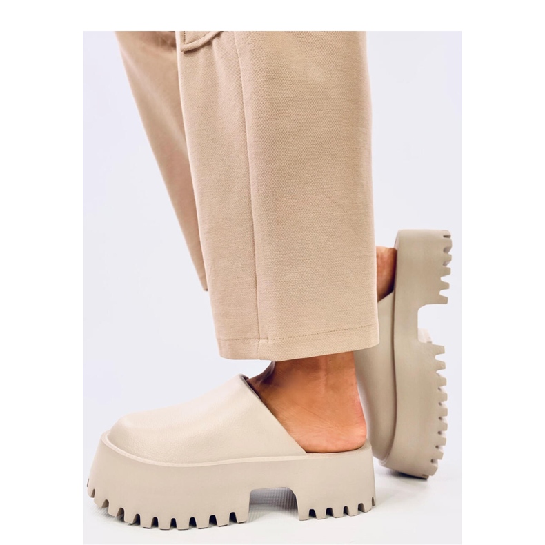 Pěnové dřeváky Ernest Khaki - Inello zelená 2