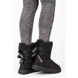 Bello Star Mukluki s luky černý 2