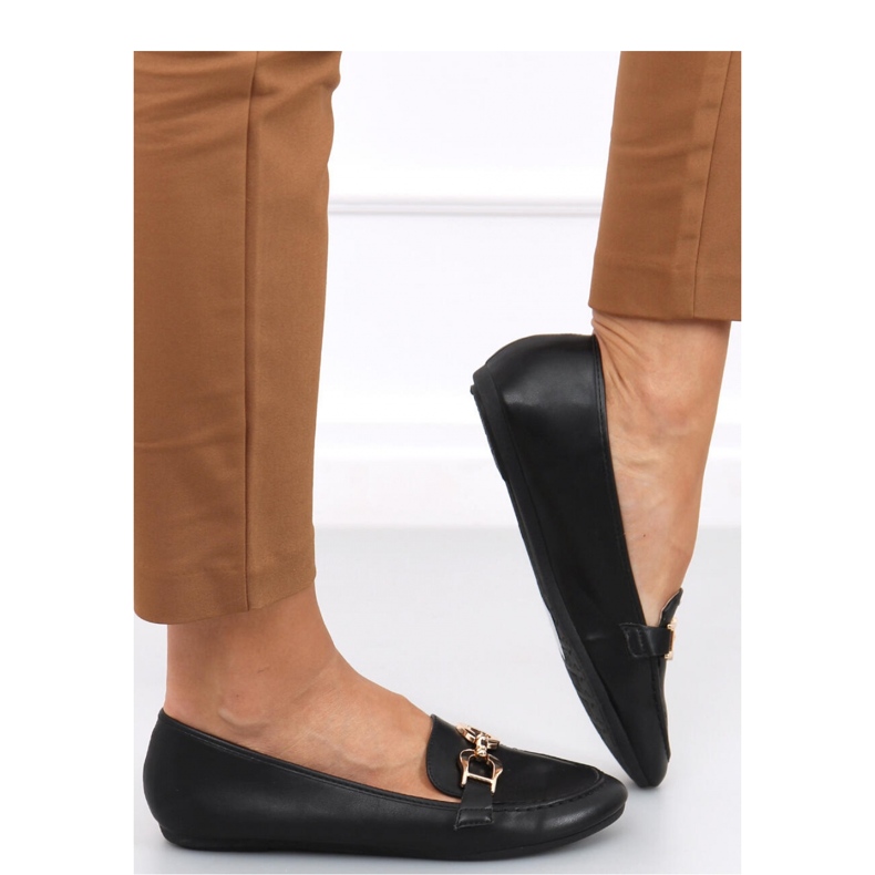 Dámské mokasíny Amiya Black černý 2