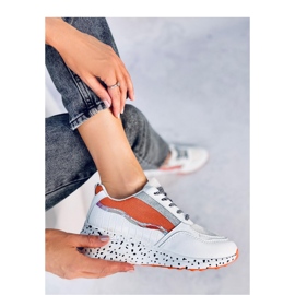 Sportovní dámská obuv Milano Orange - Inello bílý 1
