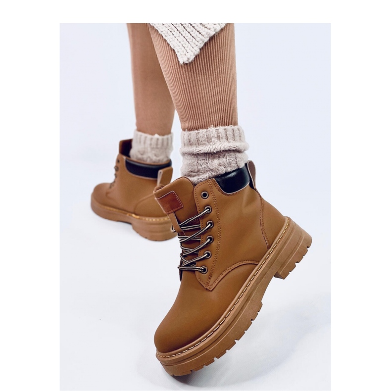 Dámské Dřevěné Boty Coffee hnědý 1