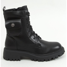 JJ06P Černé dělnice s kapsou - Inello černý 1