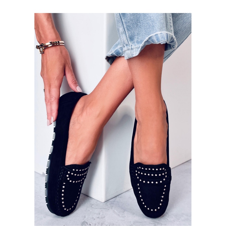 Dámské mokasíny Black černý 1