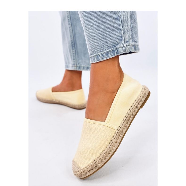 Dámské plátěné espadrilky Haydon Yellow - Inello žlutá 2