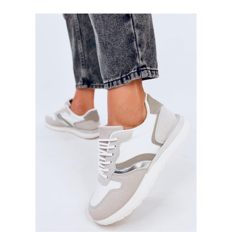 Bílé dámské tenisky bílý 1