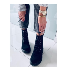 Vecna ​​​​Černé šněrovací kotníkové boty - Inello černý 2