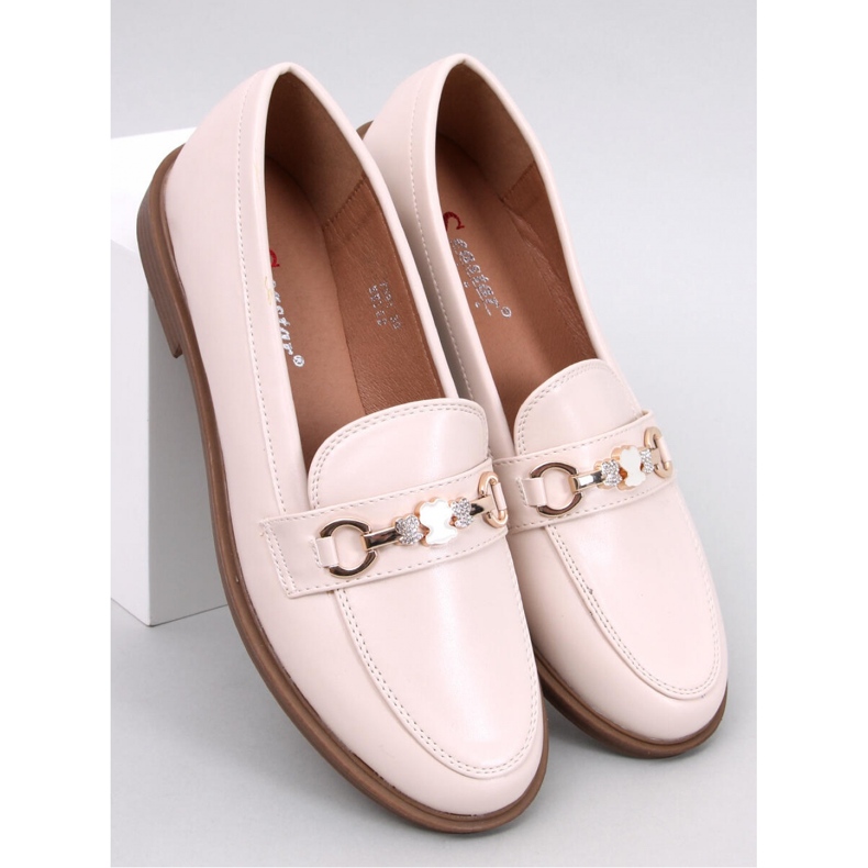 Seastar Dámské celozrnné mokasíny s medvídky béžový 1