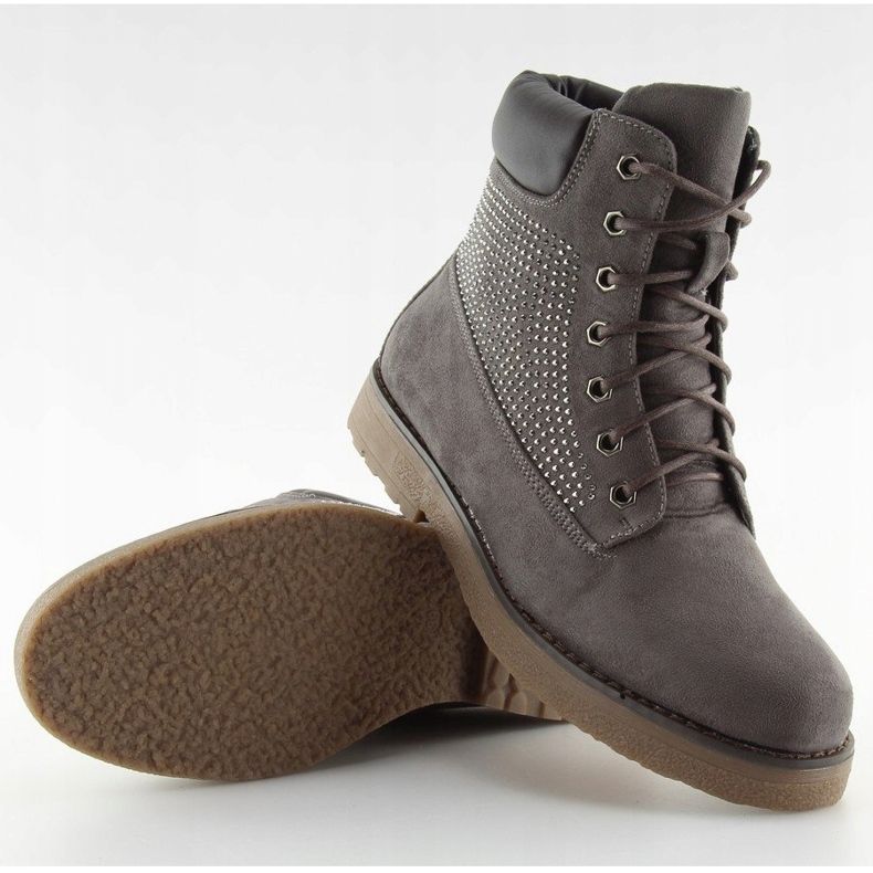 Šedé dámské lapače HQ896 Grey šedá 2