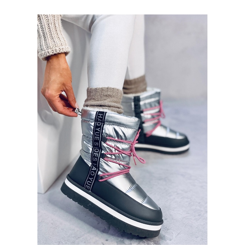 Dámské sněhule Archie Silver - Inello šedá 2