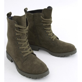 Šněrovačky Bente Green - Inello zelený 1