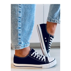 Klasické dámské tenisky černé černý 1