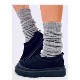 Dámské krátké sněhule Black černý 1