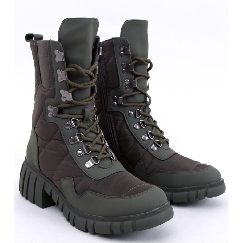 Nylonové kotníkové boty Jewel Green - Inello zelený 1