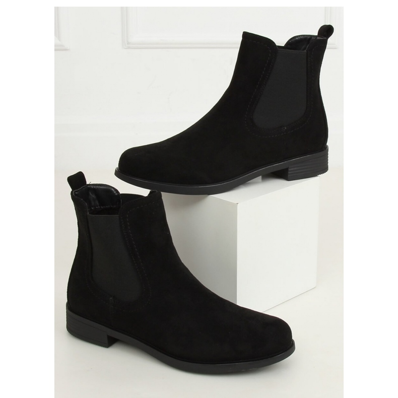 Dámské klasické černé Chelsea Boots MR-9 Black - Inello černý 1