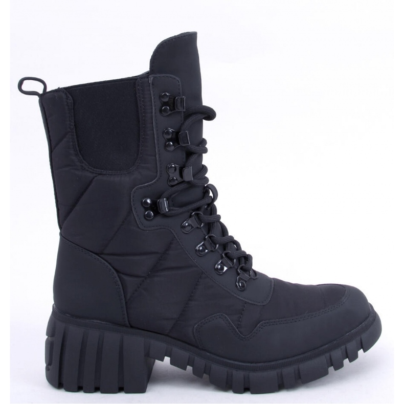 Nylonové kotníkové boty Jewel Black - Inello černý 1