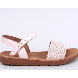 Sandály v boho stylu Salinon OFF-WHITE - Inello béžový 1