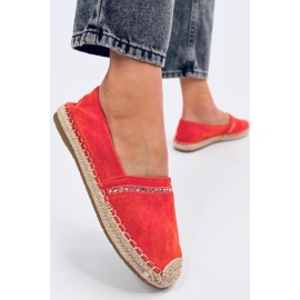 Oranžové dámské espadrilky pomerančový 1