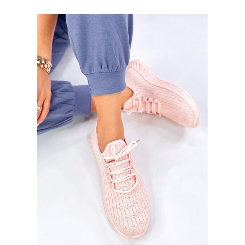 Ponožkové sportovní boty Barkes Pink - Inello růžový 1