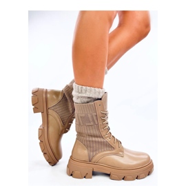 Pracovníci s elastickým svrškem Calling Khaki - Inello hnědý 1 Pracovníci s elastickým svrškem Calling Khaki - Inello hnědý 1