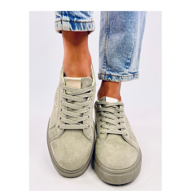 Pastelové dámské tenisky Akins Green - Inello zelená 2