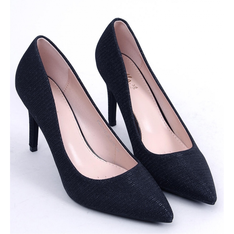 Dámské večerní vysoké podpatky Beverly Black - Inello černý 1